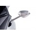 REARVIEW MIRROR HI-TECH 1 LEFT HOMOLOGATED - SILVER REARVIEW MIRROR HI-TECH 1 LEFT HOMOLOGATED - SILVER